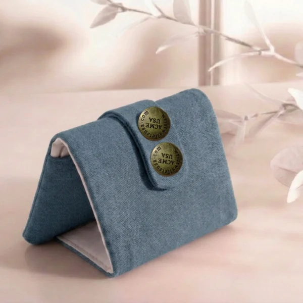 Denim Color Wrist Wallet AMB88