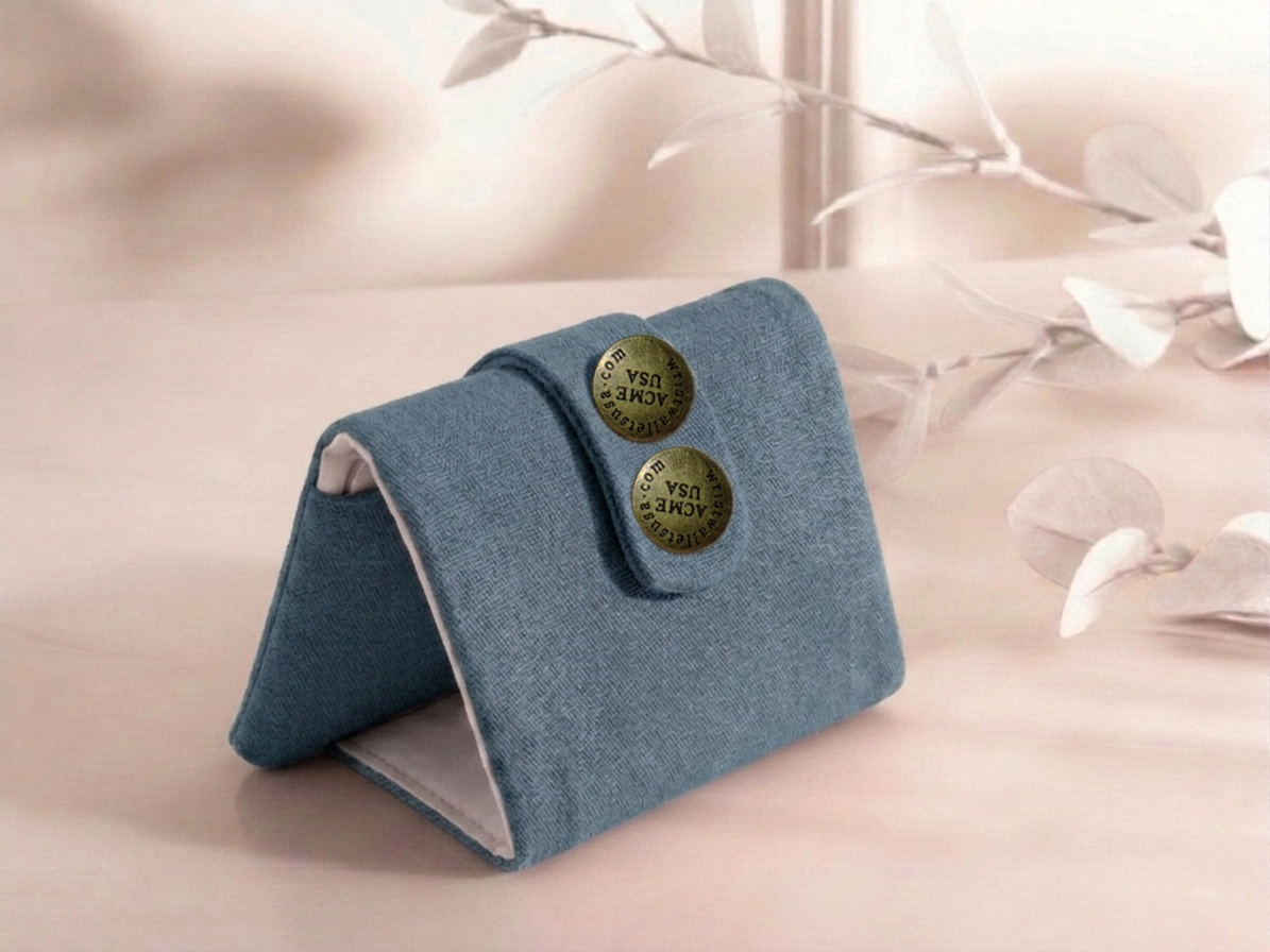 Denim Color Wrist Wallet AMB88 - 1 Denim Color Wrist Wallet AMB88