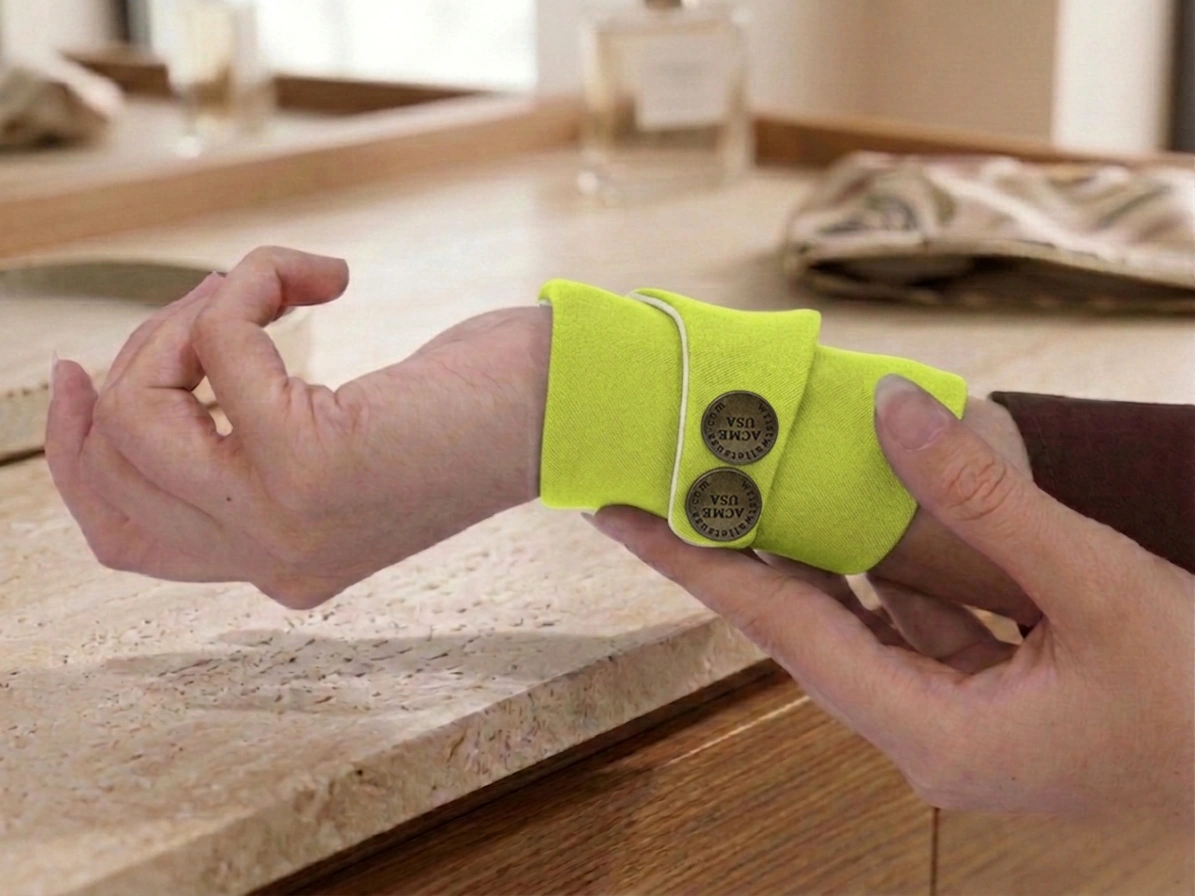 Green Apple Wrist Wallet AMB127
