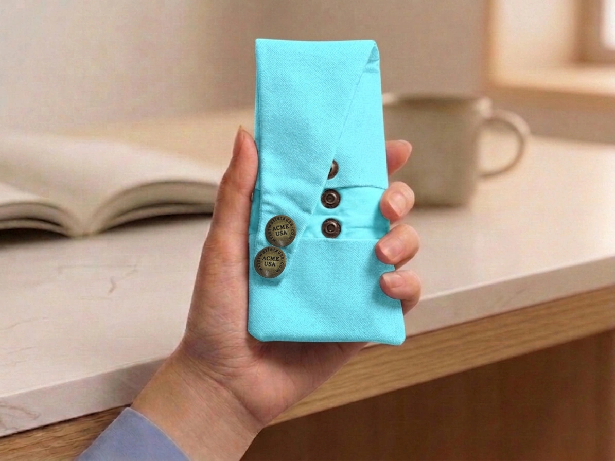 Light Aqua Wrist Wallet AMB32