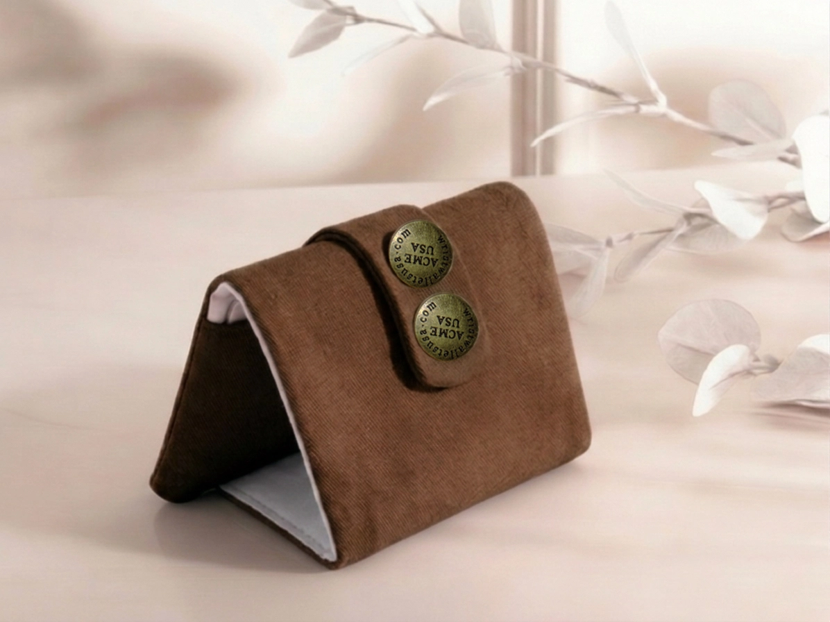 Light Brown - AMB14 - 1 Light Brown Wrist Wallet AMB14