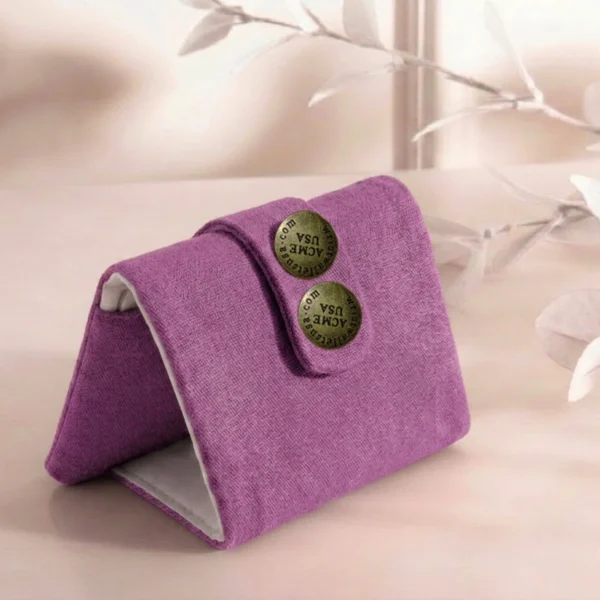 Light Eggplant Wrist Wallet AMB44