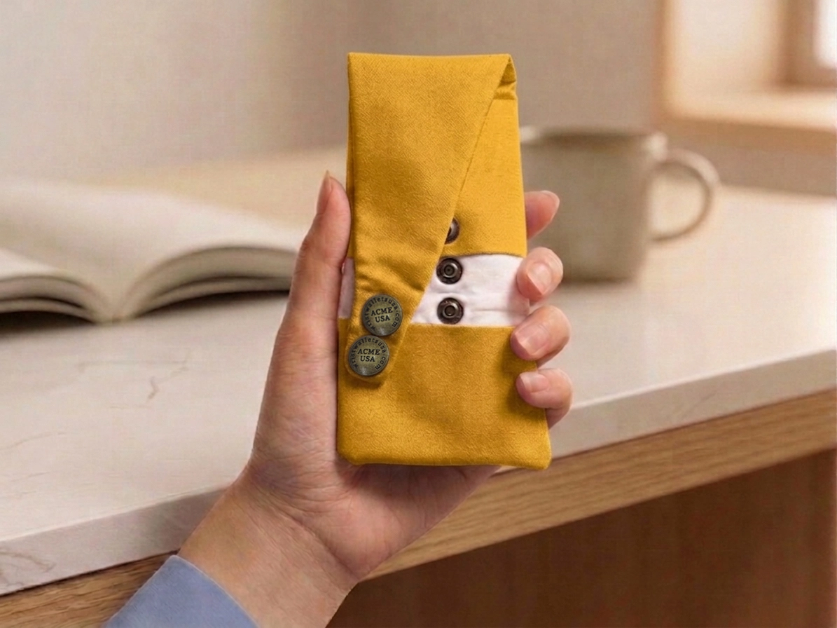 Light Gold Wrist Wallet AMB67