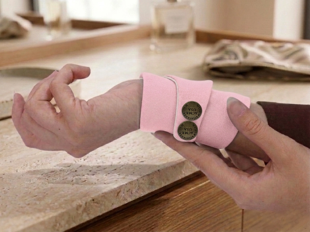 Light Pink Wrist Wallet AMB41