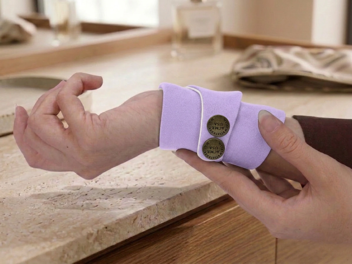 Light Purple Wrist Wallet AMB26
