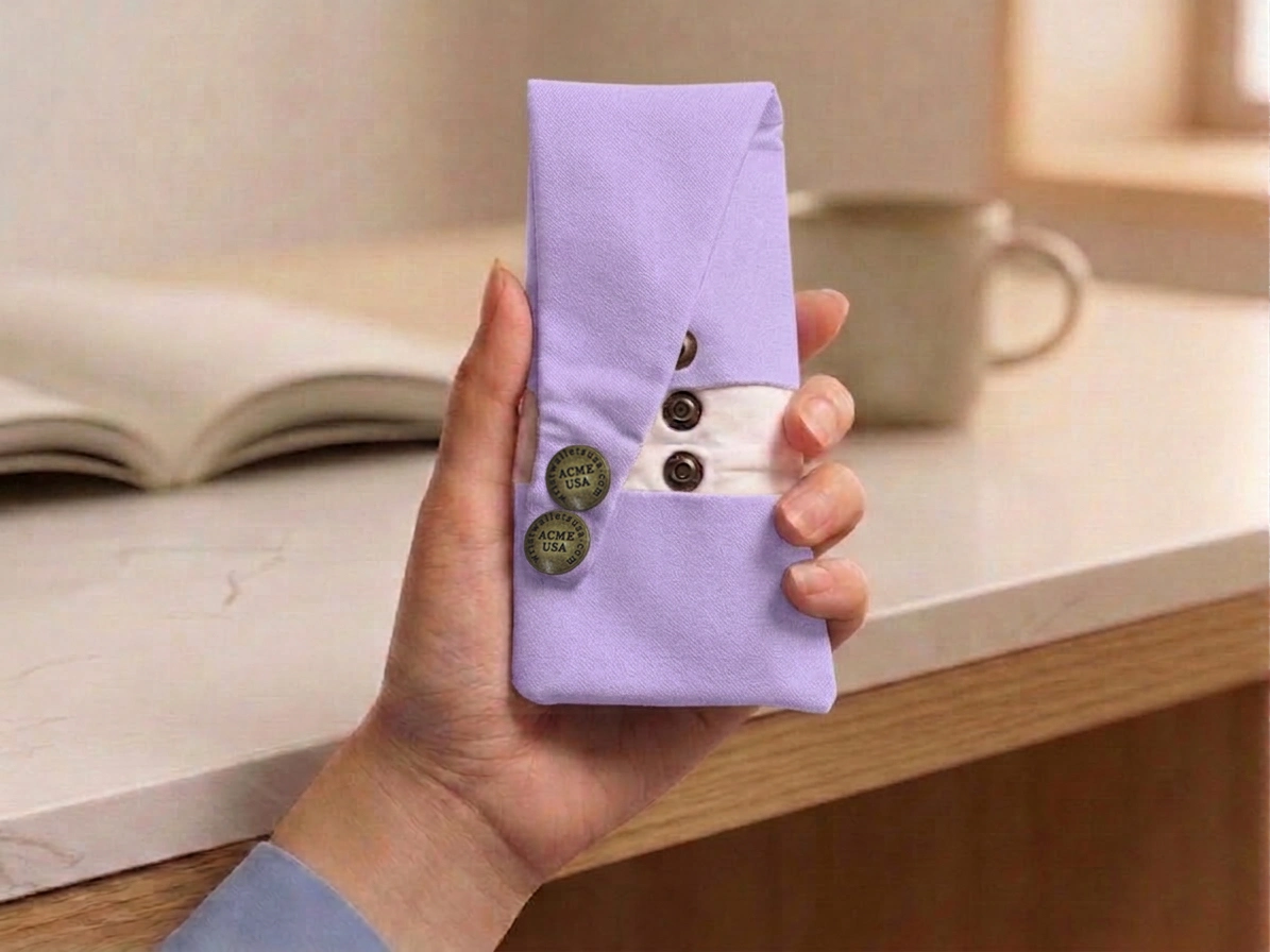 Light Purple Wrist Wallet AMB26