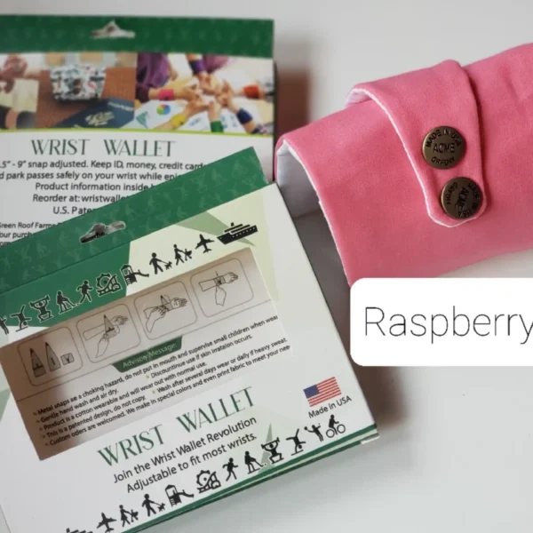 Raspberry Wrist Wallet AMB74