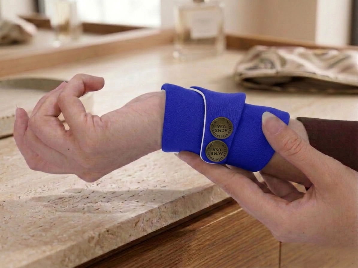 Royal Blue Wrist Wallet AMB31