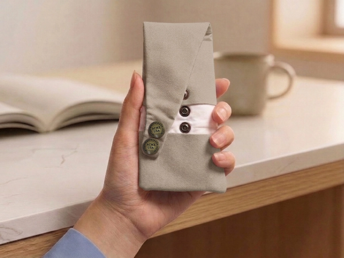 Taupe Wrist Wallet AMB62