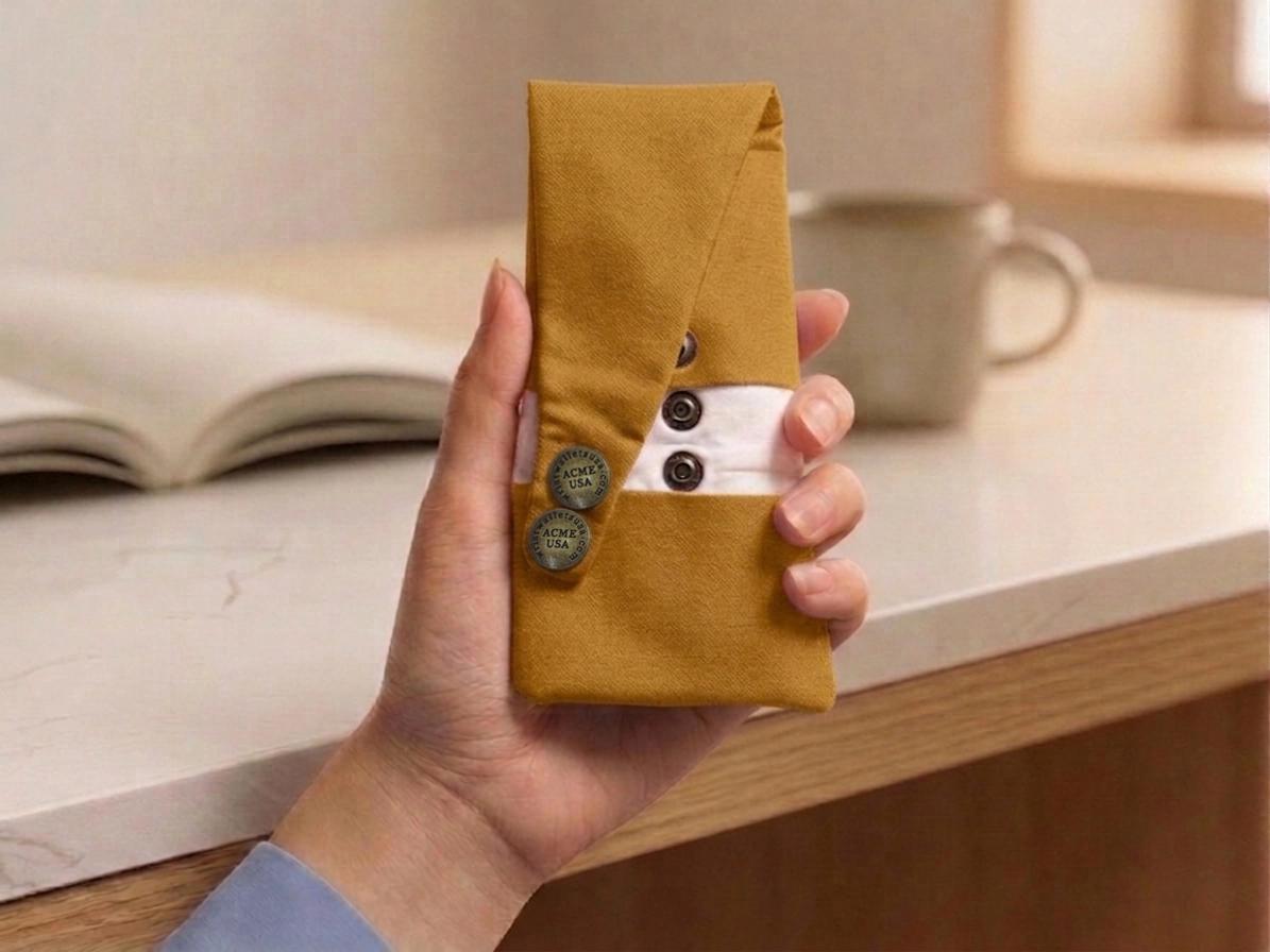 Dark Gold Wrist Wallet AMB69