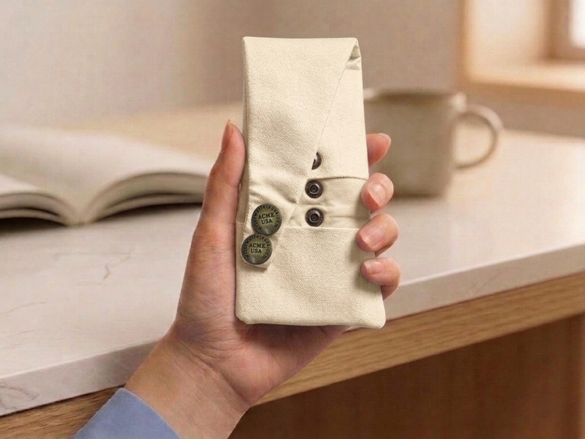 Lite Cream Wrist Wallet AMB2