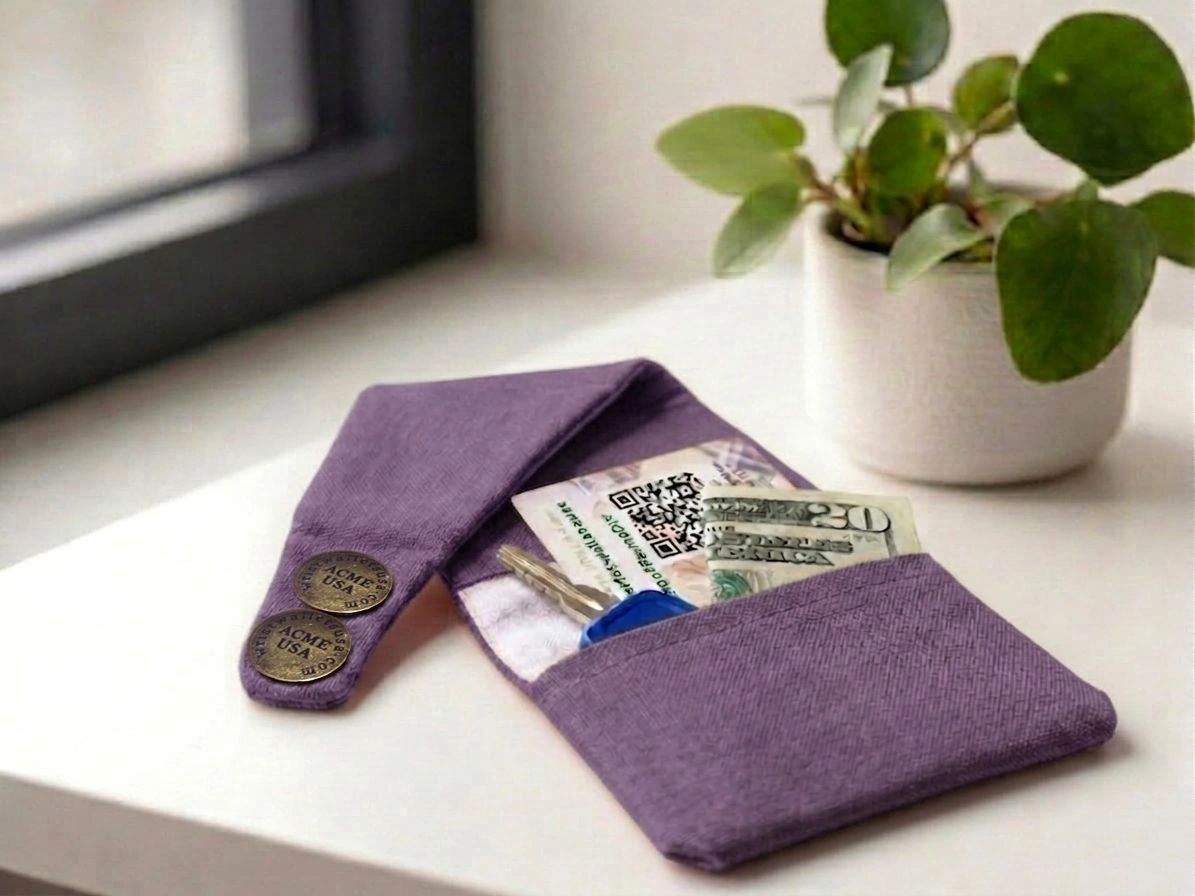 Lite Indigo Wrist Wallet AMB117