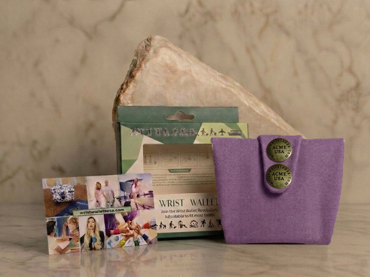 Lite Indigo Wrist Wallet AMB117