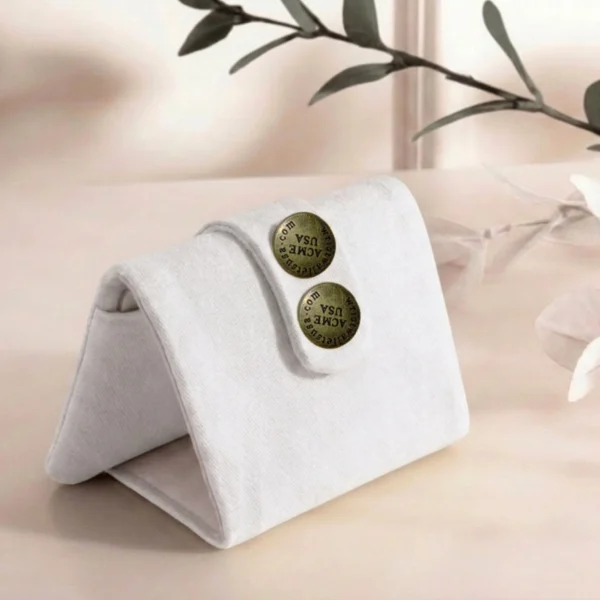 White Wrist Wallet AMB1