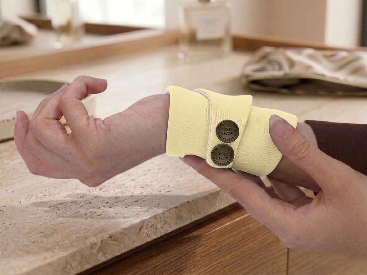 Yellow Wrist Wallet AMB9