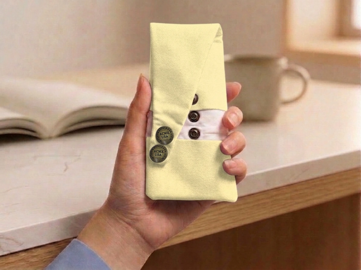 Yellow Wrist Wallet AMB9