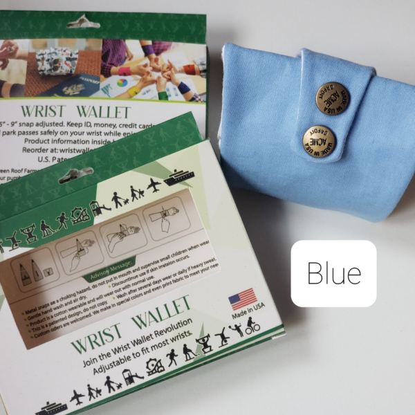 Blue Wrist Wallet AMB90