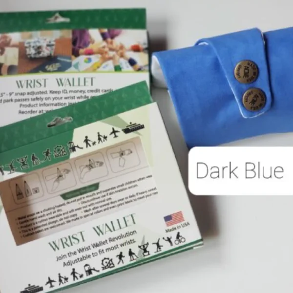 Dark BlueWrist Wallet AMB30