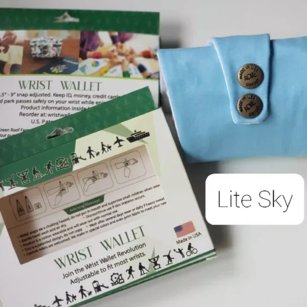 Light Sky Wrist Wallet AMB97