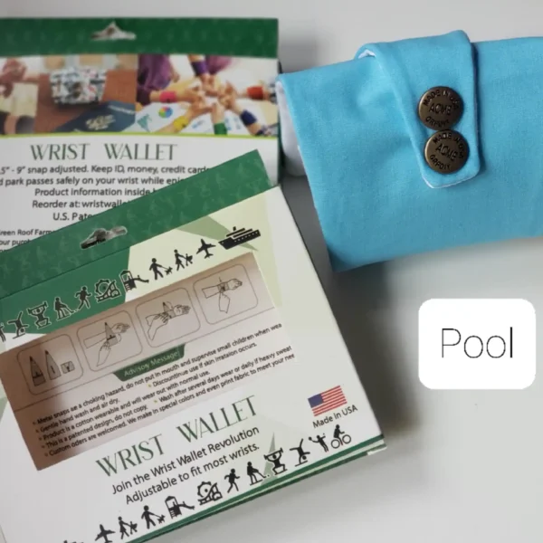 Pool Water Wrist Wallet AMB124