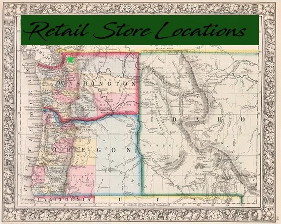 Retail store location map