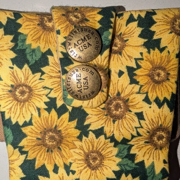 Sunflower green background Print