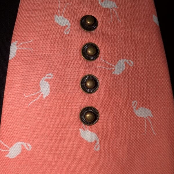 Flamingo Wrist Wallet salmon pink